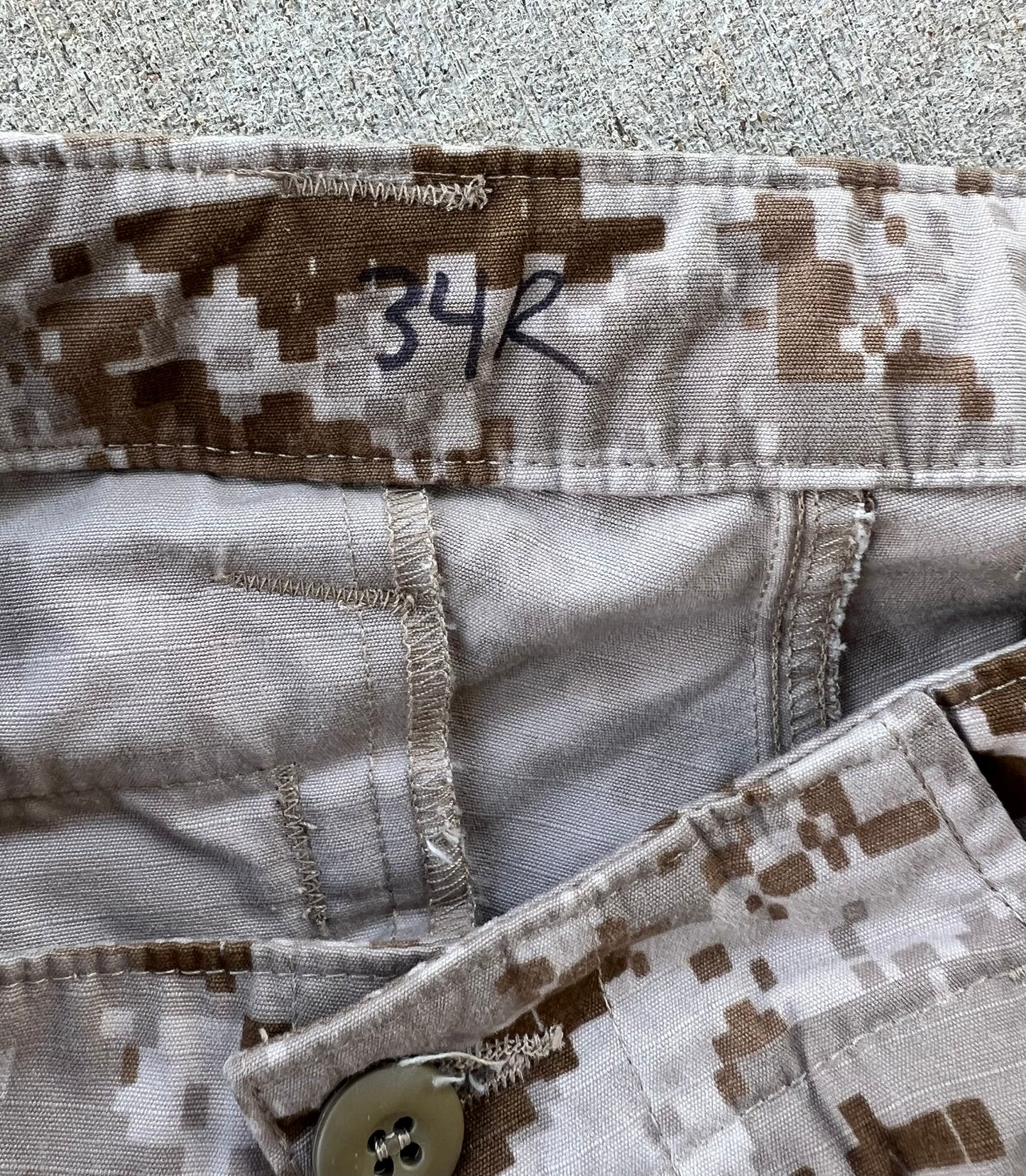 Crye Precision AOR1 Navy Custom field pants 34R