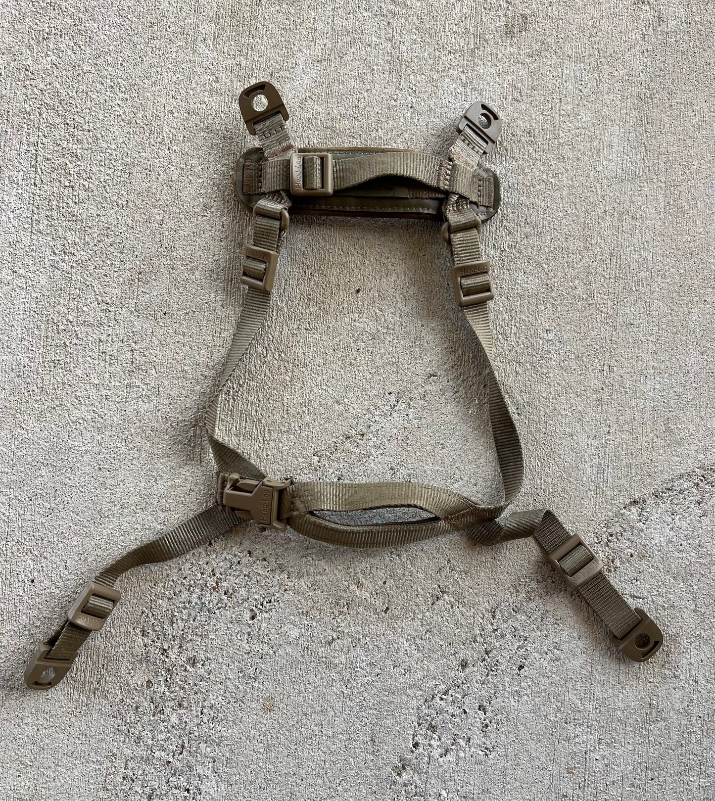 ACH & ECH Improved H-nape Retention Chin Strap