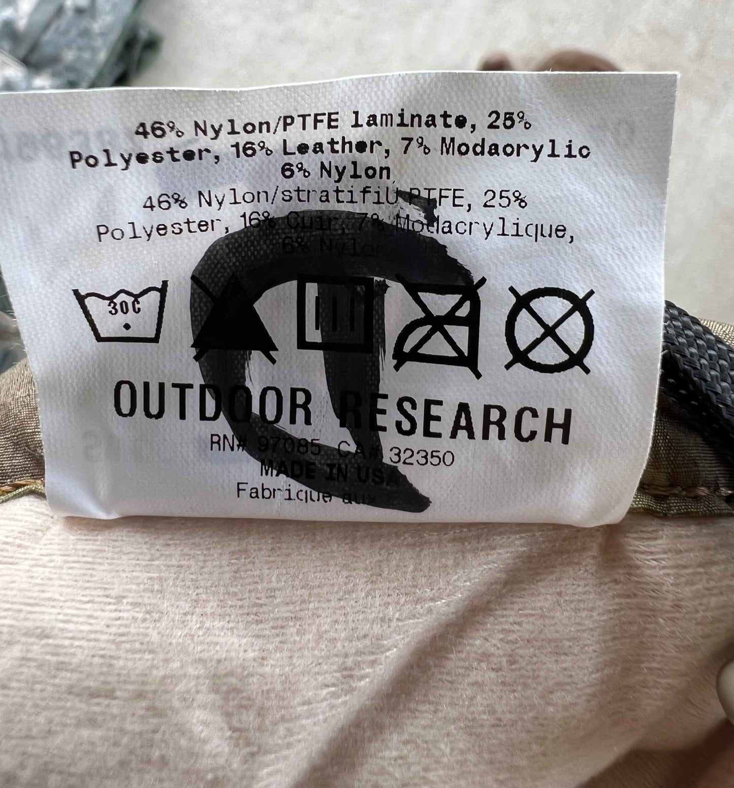 Outdoor Research Cold Weather Swoop Mitts Large
