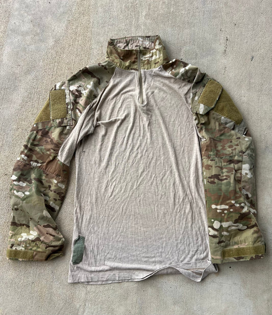 Crye Precision G2 medium long aor1 combat shirt oldgen seals cag devgru