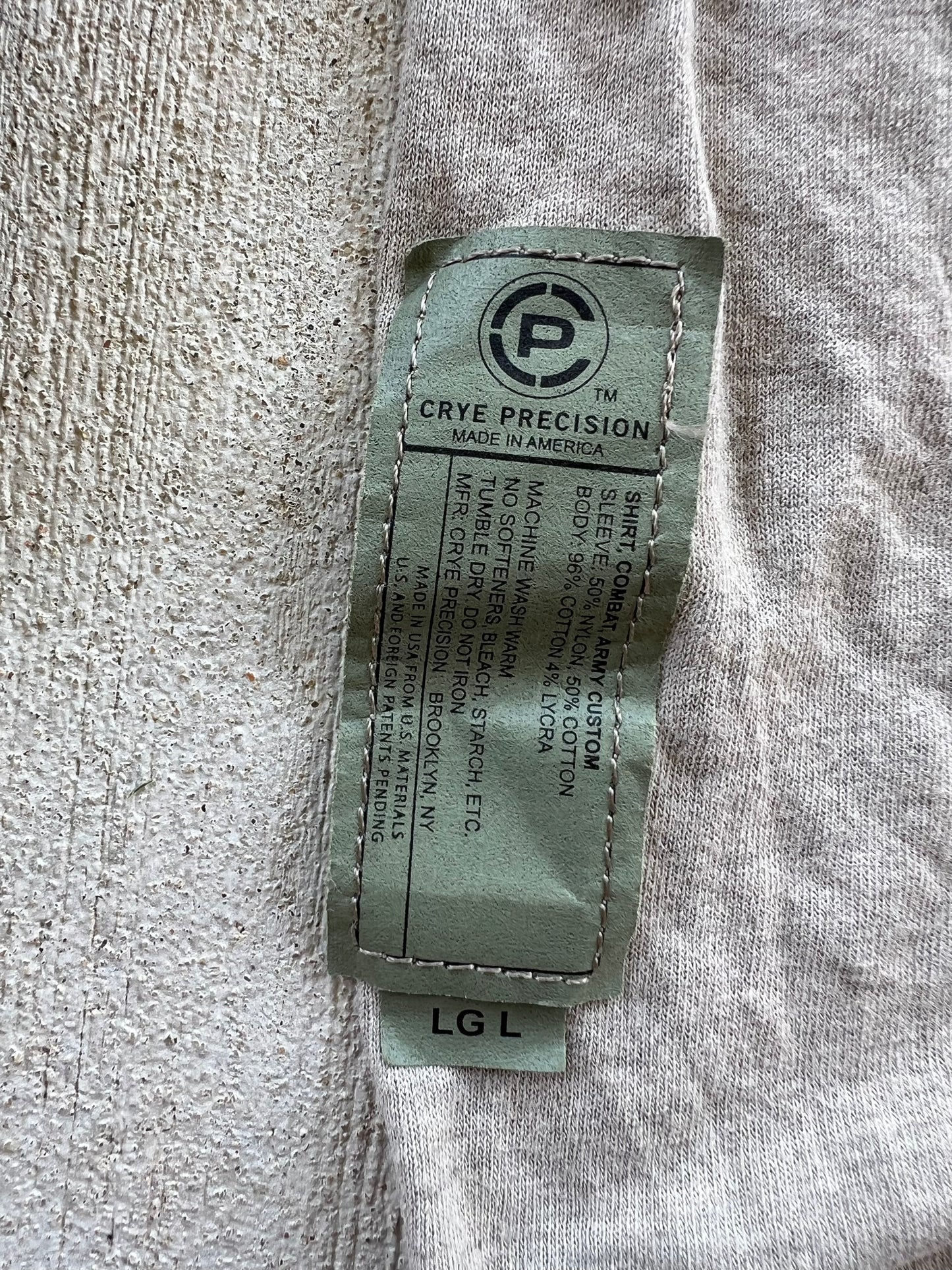 Crye Precision G2 large long multicam combat shirt