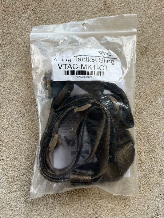 Viking Tactics VTAC Sling MK1 Coyote Tan with H&K style clips