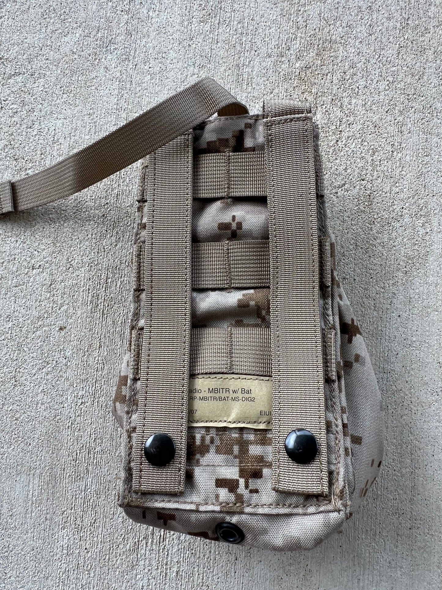 Eagle Allied Dig MBITR Radio Pouch with battery