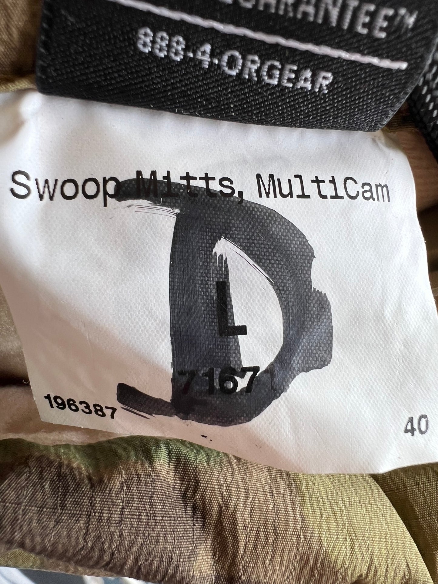 Outdoor Research Cold Weather Swoop Mitts Large